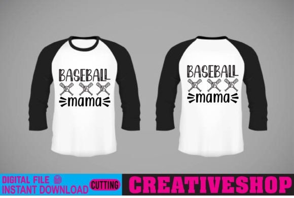 Baseball Mama: A Versatile Graphic for T-Shirt Designs