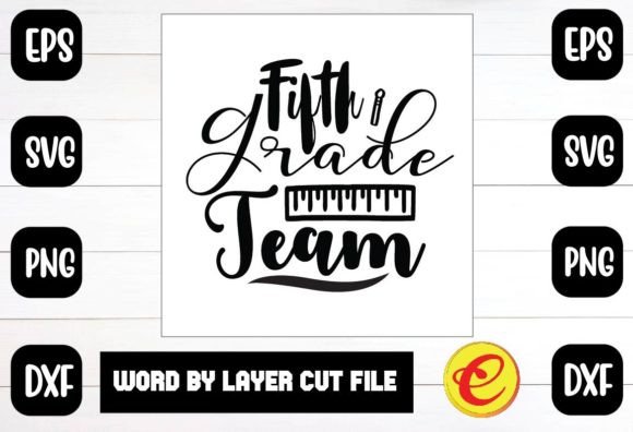 Fifth Grade Team SVG: Graphics & Crafts Review