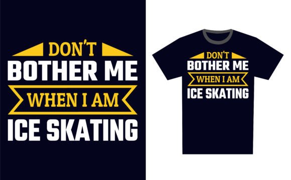 Ice Skating Graphics for T-Shirt Designs and More