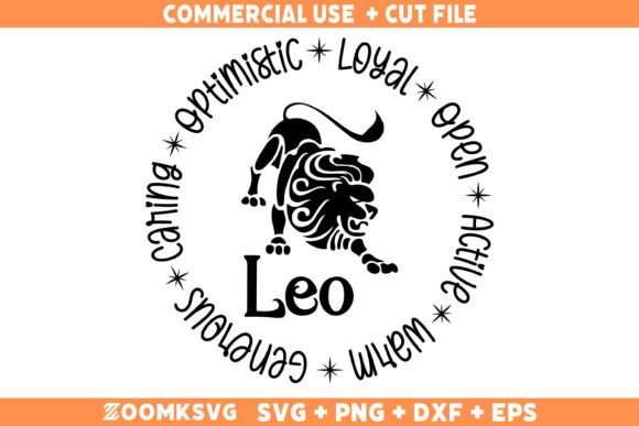 Leo SVG, Zodiac SVG Cut File: Graphics & Crafts Review