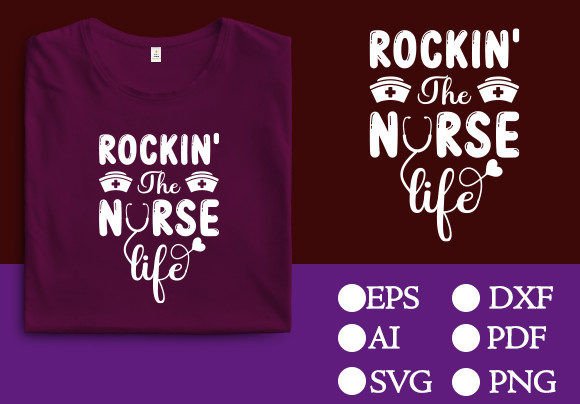 Nursing T-Shirt Design: A Perfect Graphic for Branding