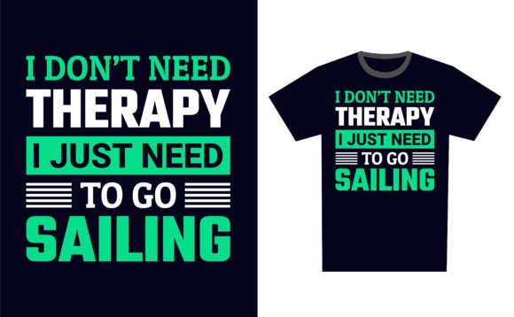Sailing: A Typography Design for Embroidery