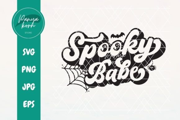 Spooky Babe: A Charming Addition to T-Shirt Designs and Graphics