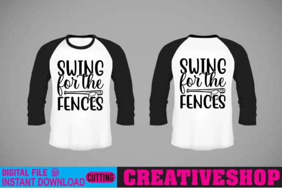 Swing for the Fences: A Versatile T-Shirt Graphics Asset