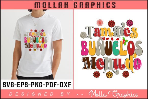 Tamales Banuelos Menudo Groovy Graphics for Print Templates