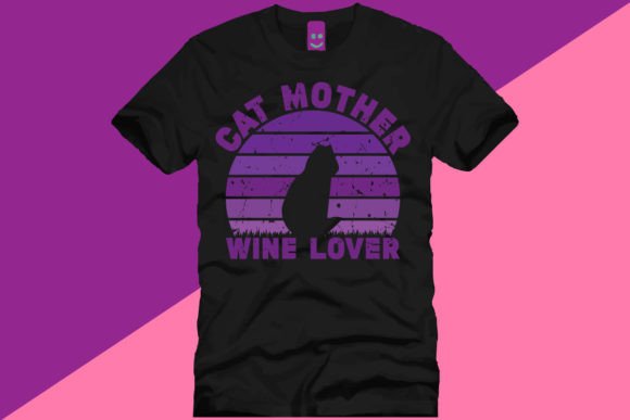 Vintage Cat T-Shirt Design for Creative Graphics