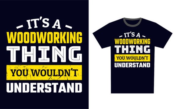 Woodworking Graphics for T-Shirt Designs and Branding